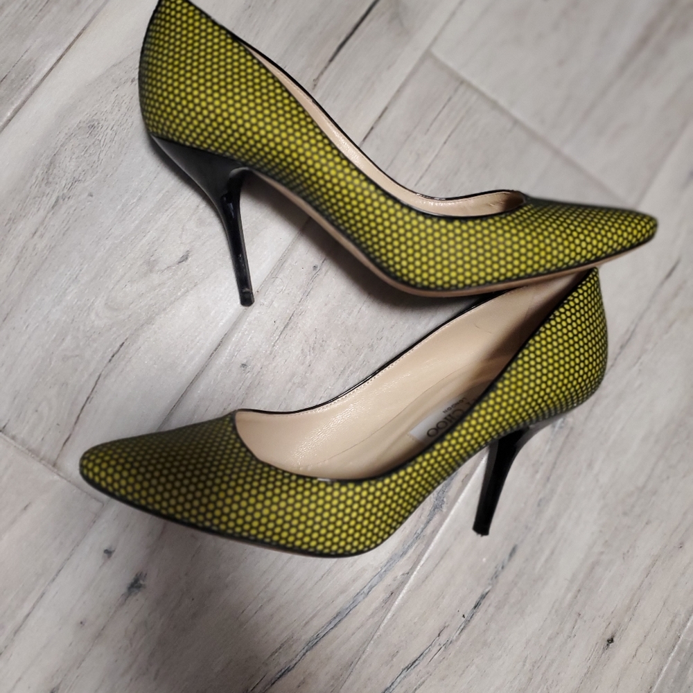 Jimmy Choo Honey Comb Heels